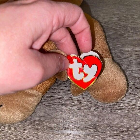 1997 TY Original Beanie Baby Buddy Pillow Pals Swinger the Monkey 14" Plush VTG - Picture 7 of 9